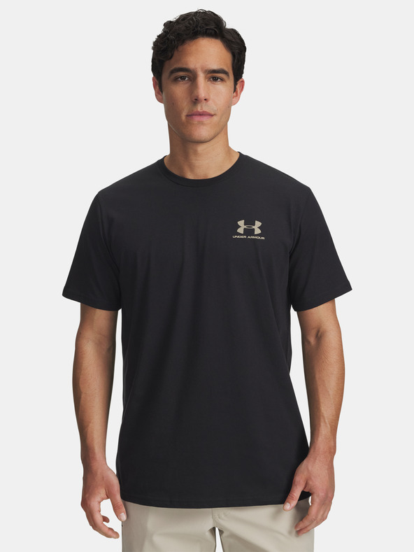 Under Armour Moška majica Under Armour UA M SPORTSTYLE LC SS-BLK