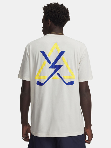 Under Armour Moška majica Under Armour UA Golf Warning SS-BRN