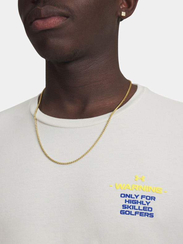 Under Armour Moška majica Under Armour UA Golf Warning SS-BRN