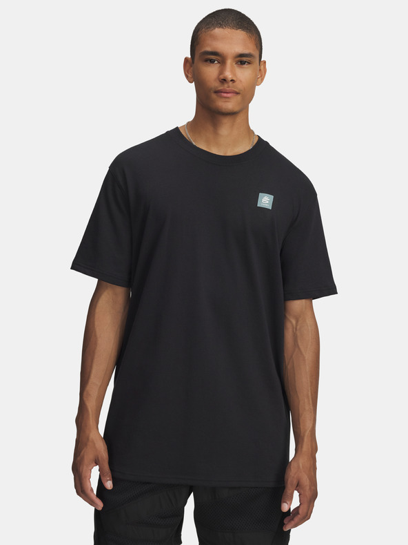 Under Armour Moška majica Under Armour Curry Verbiage Tee 2-BLK