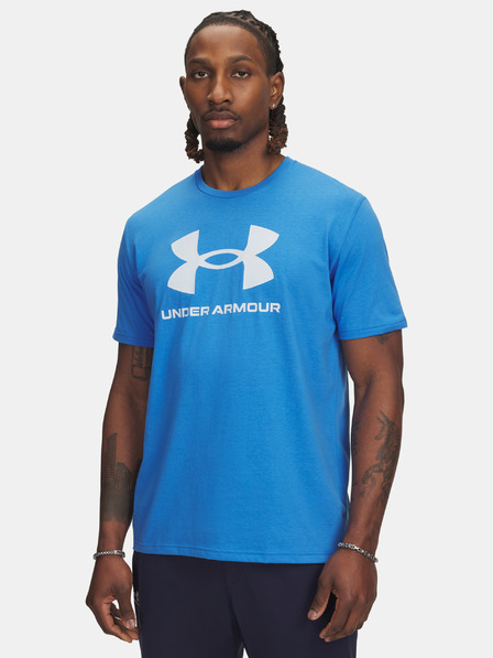 Under Armour Moška majica Under Armour UA SPORTSTYLE LOGO UPDATE SS-BLU