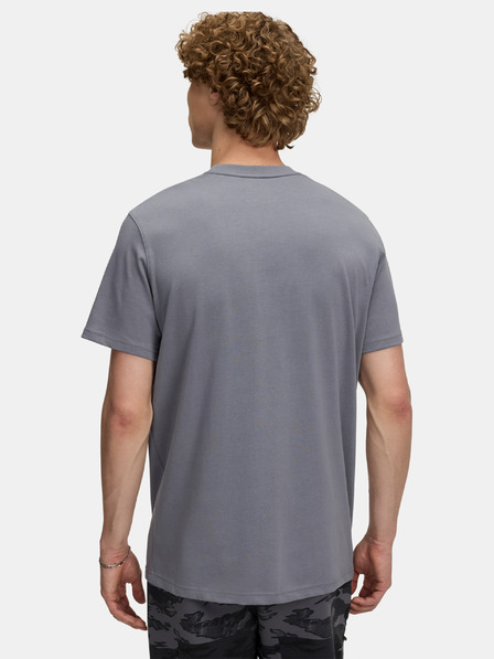 Under Armour Moška majica Under Armour UA M LOGO EMB HEAVYWEIGHT SS-GRY