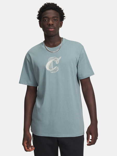 Under Armour Moška majica Under Armour Curry Verbiage Tee 1-GRN