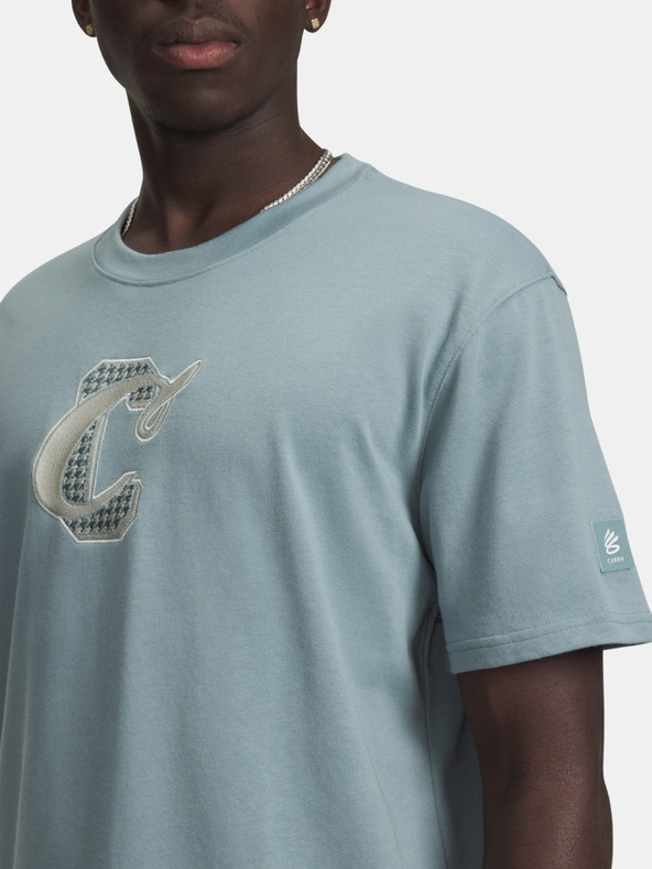 Under Armour Moška majica Under Armour Curry Verbiage Tee 1-GRN