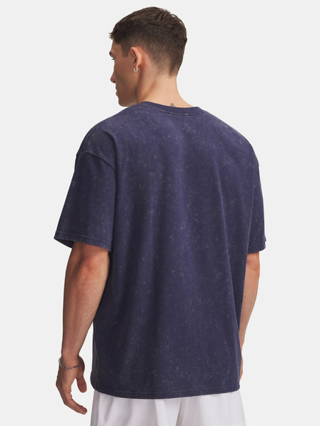 Under Armour Moška majica Under Armour UA M HW OS LOGO WASH SS-BLU