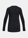 Under Armour Dekliška majica Under Armour CW Novelty LS Crew-BLK
