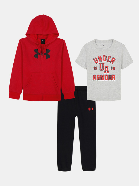 Under Armour Fantovski set Under Armour UA RIVAL 3PC HOODIE SET