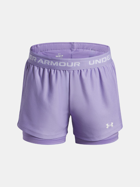 Under Armour Dekliške kratke hlače Under Armour UA Tech Play Up 2n1 Short-PPL