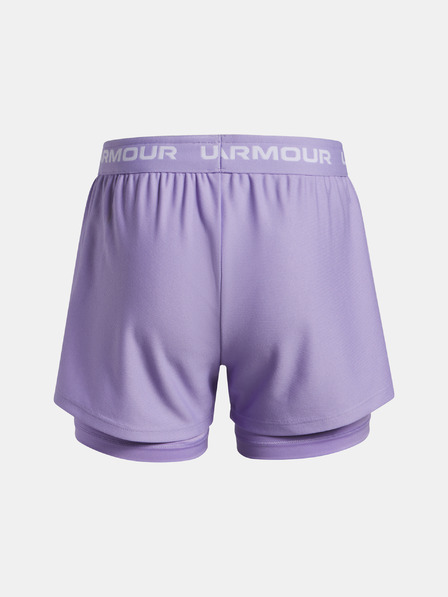 Under Armour Dekliške kratke hlače Under Armour UA Tech Play Up 2n1 Short-PPL