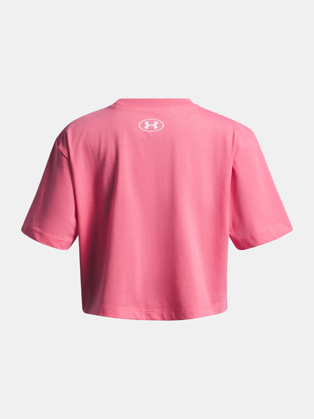 Under Armour Dekliška majica Under Armour UA Rival SS-PNK