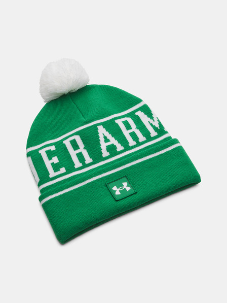 Under Armour Moška kapa  Under Armour M Halftime Pom Beanie-GRN