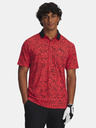 Under Armour Moška majica Under Armour UA Drive Chill Printed Polo-RED