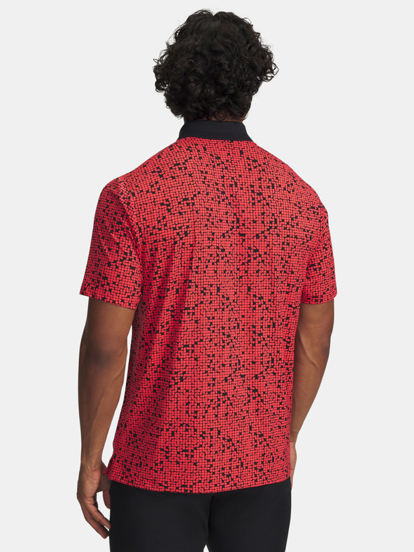 Under Armour Moška majica Under Armour UA Drive Chill Printed Polo-RED