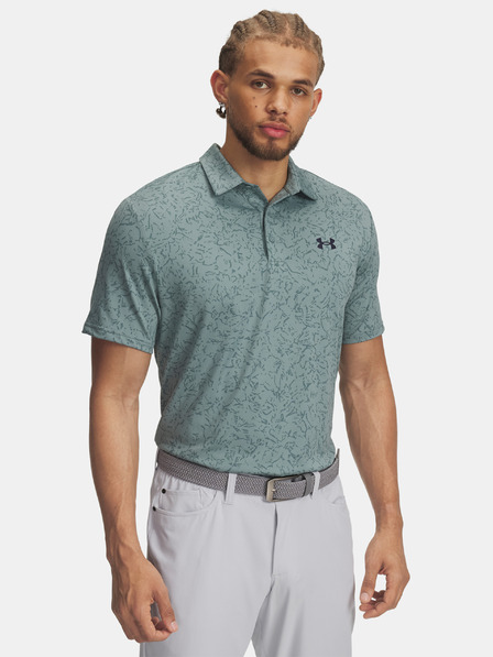 Under Armour Moška majica Under Armour UA Playoff 3.0 Printed Polo-GRN