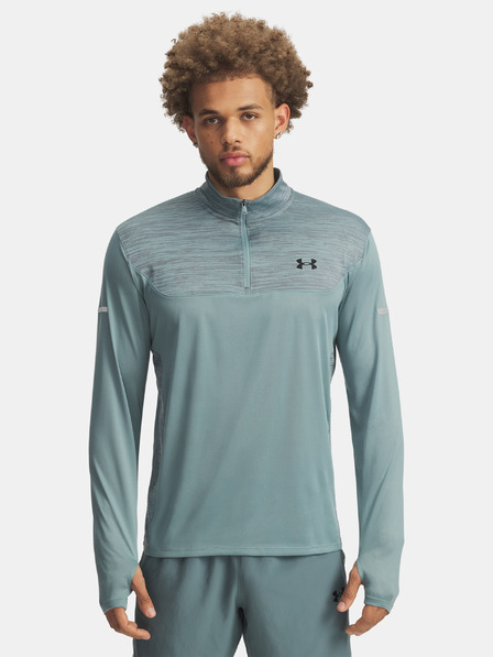 Under Armour Moška majica Under Armour UA Tech Utility 1/4 Zip-GRN