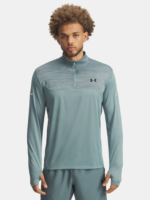 Under Armour Moška majica Under Armour UA Tech Utility 1/4 Zip-GRN