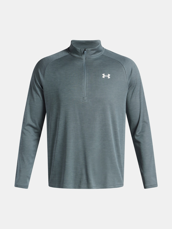 Under Armour Moška majica Under Armour UA Tech Textured 1/2 Zip-BLU