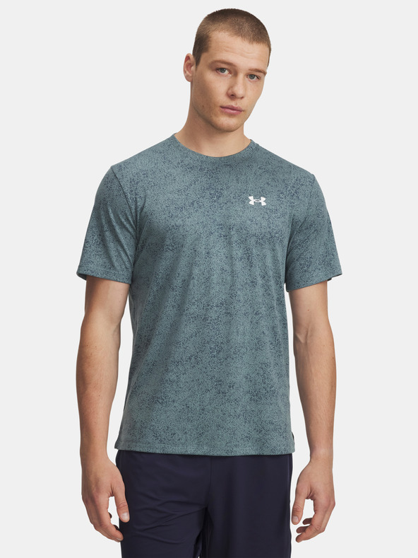 Under Armour Moška majica Under Armour UA Tech Tee Pixelate-BLU