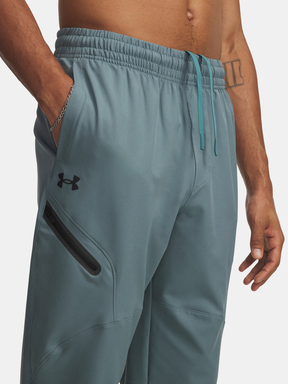 Under Armour Moške spodnji del trenirke Under Armour UA Unstoppable Woven Jogger-BLU