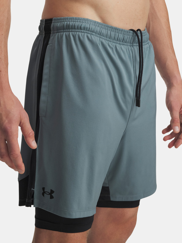 Under Armour Moške kratke hlače Under Armour UA Tech Vent 2in1 Short-BLU