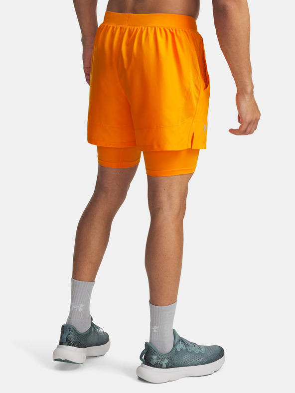 Under Armour Moške kratke hlače Under Armour UA LAUNCH 5'' 2-IN-1 SHORTS-ORG