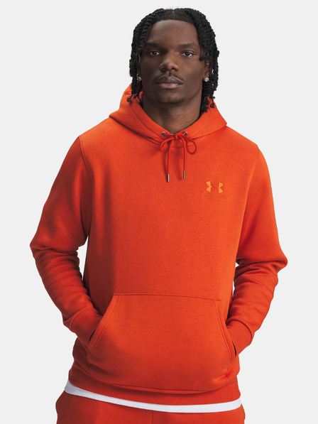 Under Armour Moški pulover  Under Armour UA Icon Fleece Hoodie-ORG