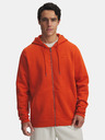 Under Armour Moški pulover  Under Armour UA Icon Fleece FZ Hood-ORG