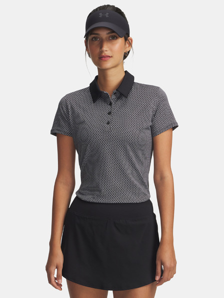 Under Armour Ženska majica Under Armour UA Playoff 3.0 Printed Polo-BLK