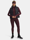 Under Armour Ženska majica Under Armour UA ColdGear Textured 1/2 Zip-RED