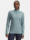 Under Armour Ženska majica Under Armour Tech Rib 1/2 Zip-GRN