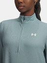 Under Armour Ženska majica Under Armour Tech Rib 1/2 Zip-GRN
