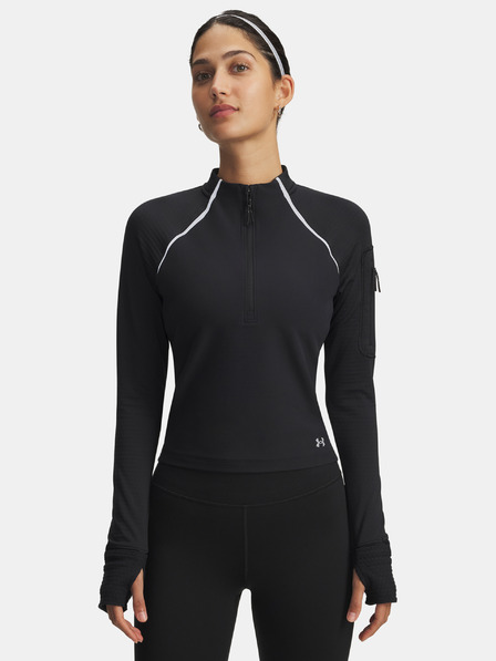 Under Armour Ženska majica Under Armour UA Velociti Pro CW Half Zip-BLK