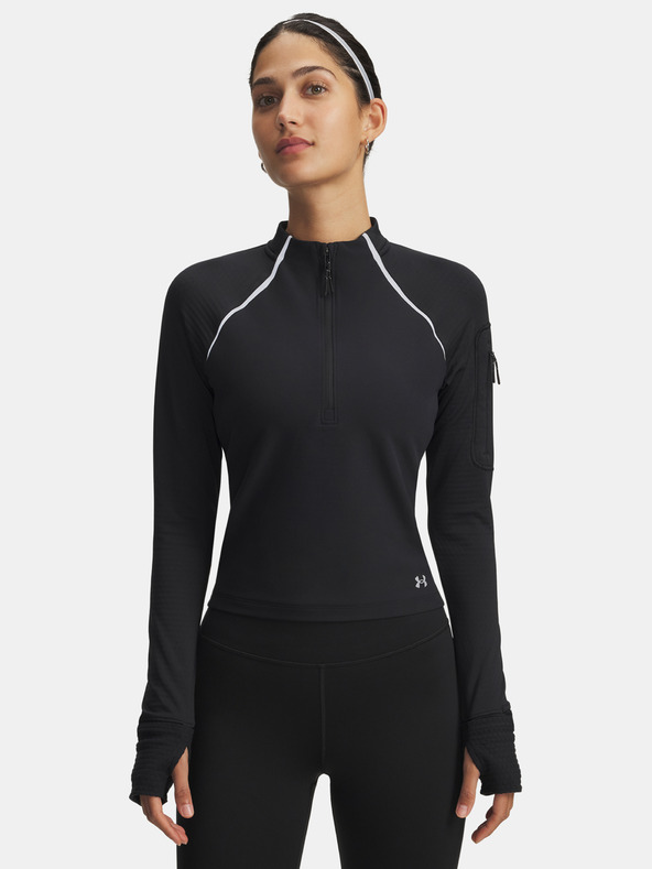 Under Armour Ženska majica Under Armour UA Velociti Pro CW Half Zip-BLK