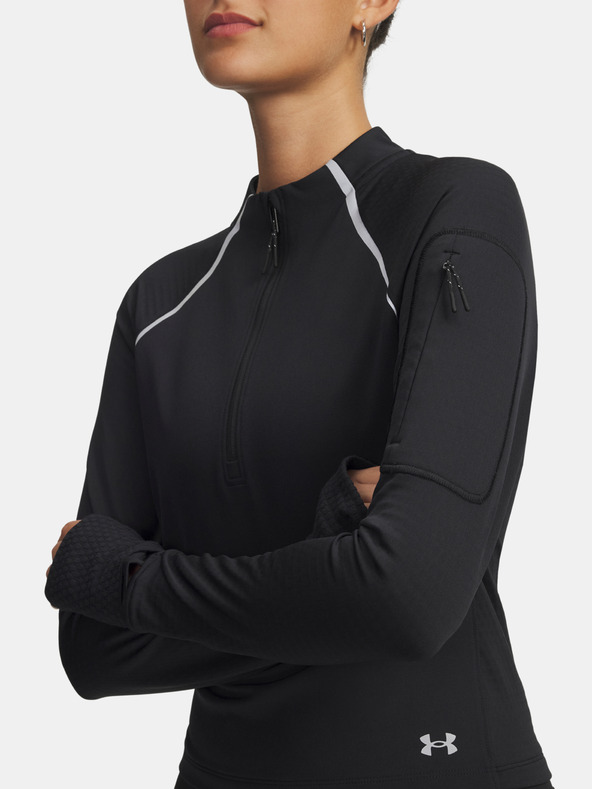 Under Armour Ženska majica Under Armour UA Velociti Pro CW Half Zip-BLK