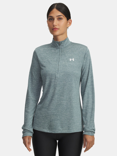 Under Armour Ženska majica Under Armour Tech 1/2 Zip- Twist-BLU