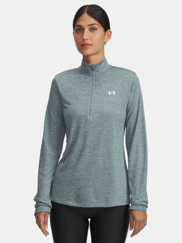 Under Armour Ženska majica Under Armour Tech 1/2 Zip- Twist-BLU