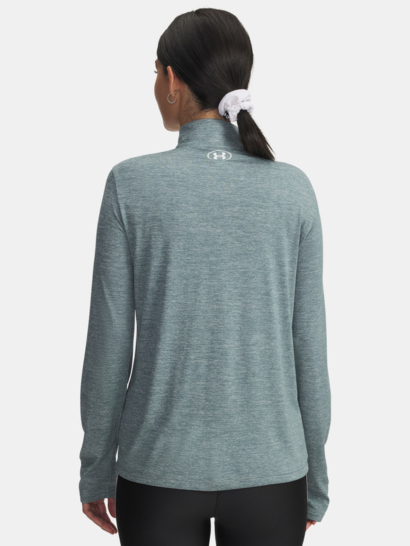 Under Armour Ženska majica Under Armour Tech 1/2 Zip- Twist-BLU