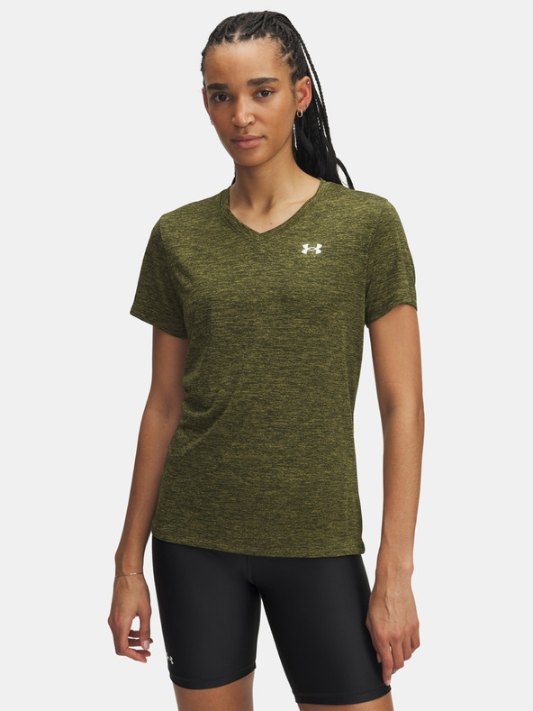 Under Armour Ženska majica Under Armour Tech SSV- Twist-GRN