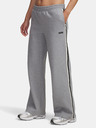 Under Armour Ženske športne hlače Under Armour Icon HWT Flc Puddle Pant-GRY