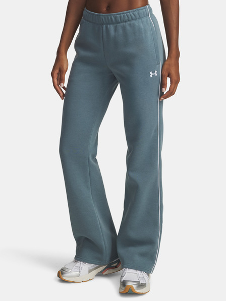 Under Armour Ženske športne hlače Under Armour UA Rival Flc Piped Pant-BLU
