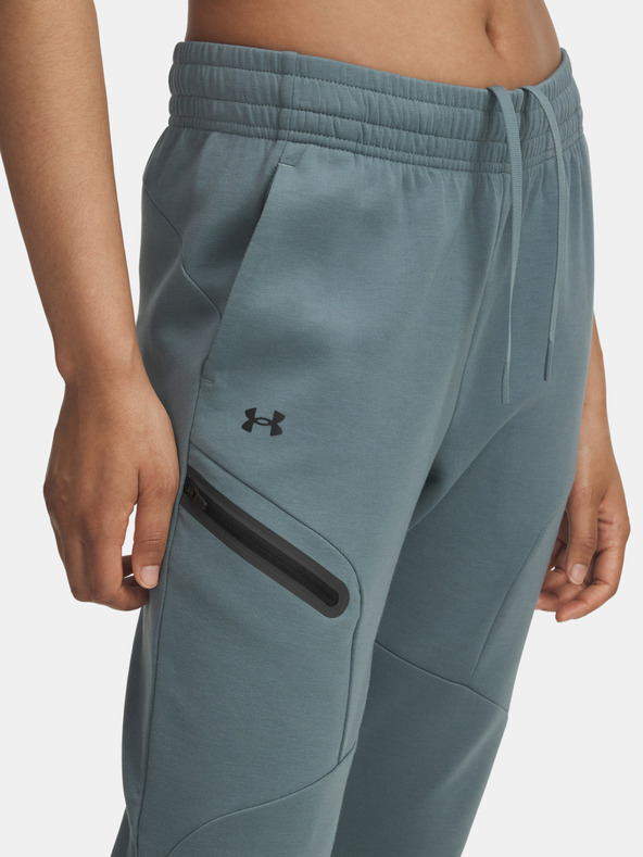 Under Armour Ženske spodnji del trenirke Under Armour Unstoppable Flc Jogger-BLU