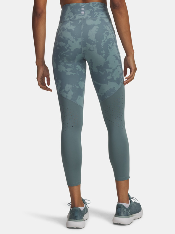 Under Armour Ženske pajkice  Under Armour UA Launch Ankle Print Tights-BLU