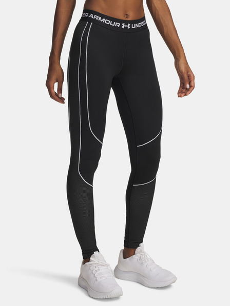 Under Armour Ženske pajkice  Under Armour UA ColdGear Textured Legging-BLK