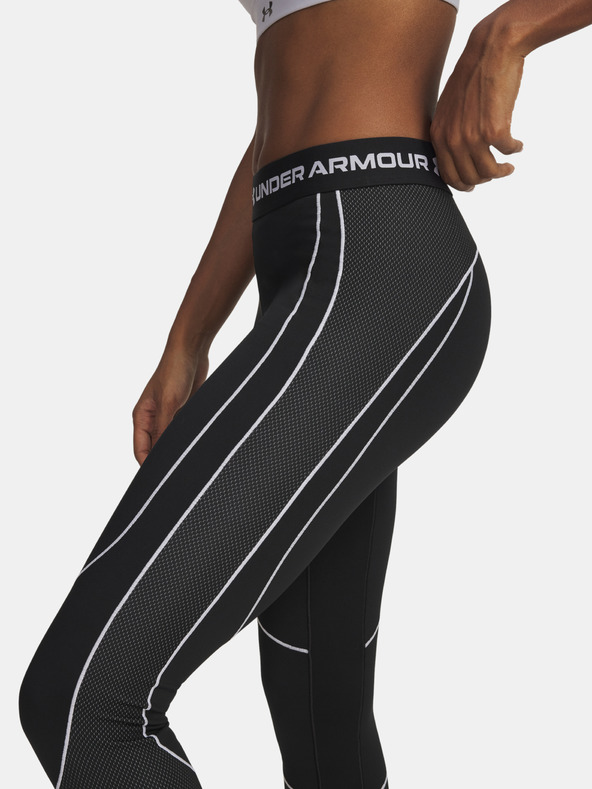 Under Armour Ženske pajkice  Under Armour UA ColdGear Textured Legging-BLK