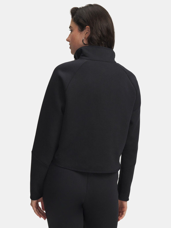 Under Armour Ženski pulover Under Armour Unstoppable Flc HZ-BLK