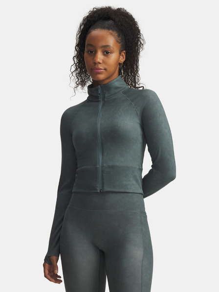 Under Armour Ženski pulover Under Armour Meridian Suede Effect FZ-BLU