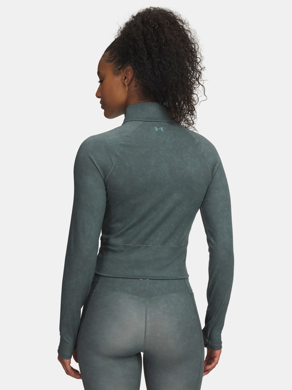 Under Armour Ženski pulover Under Armour Meridian Suede Effect FZ-BLU