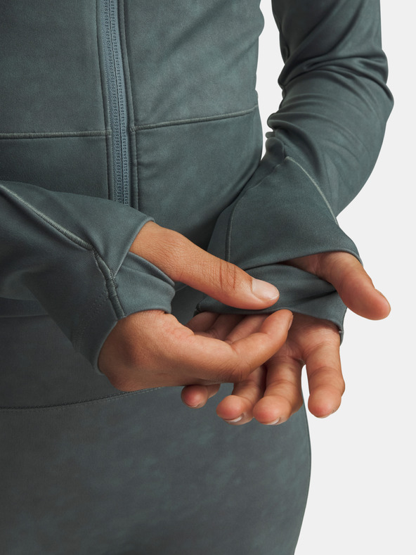 Under Armour Ženski pulover Under Armour Meridian Suede Effect FZ-BLU