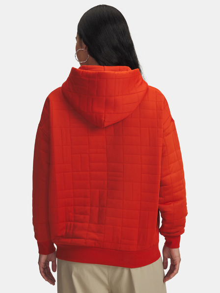 Under Armour Ženski pulover Under Armour Unstoppable Flc Txtr Hoodie-ORG