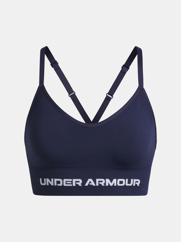 Under Armour Ženski nedrček  Under Armour Vanish Seamless Low Bra-BLU